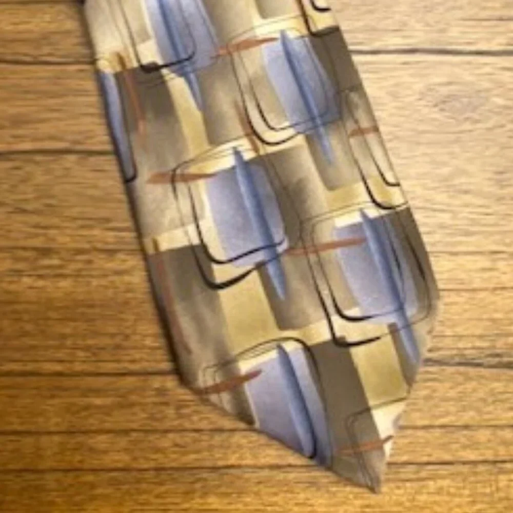 JERRY GARCIA Scales Collection Thirty-Seven Necktie, Extra-long